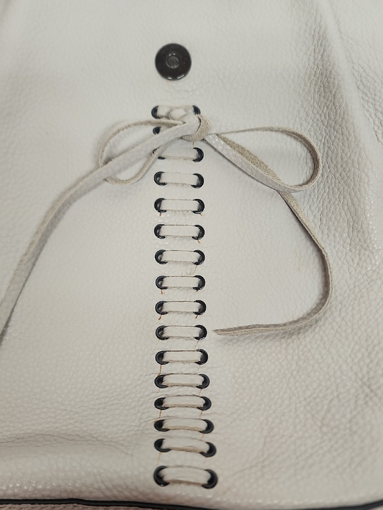 Rebecca Minkoff Soft Leather Lace Up Tassel Drawstring Backpack-Beautiful Lining main image 11